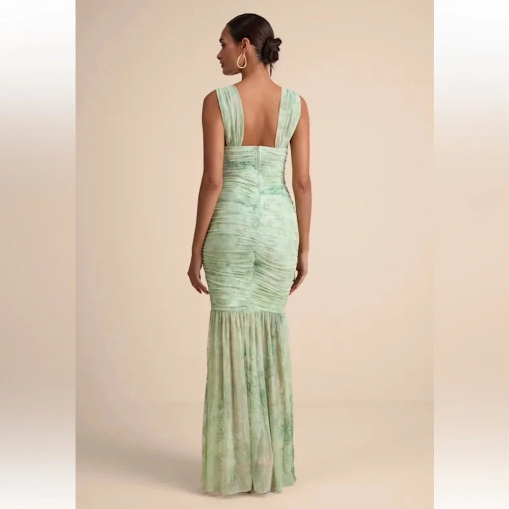 Brand new Lulu's Mint Green Maxi Dress - Picture 3 of 4